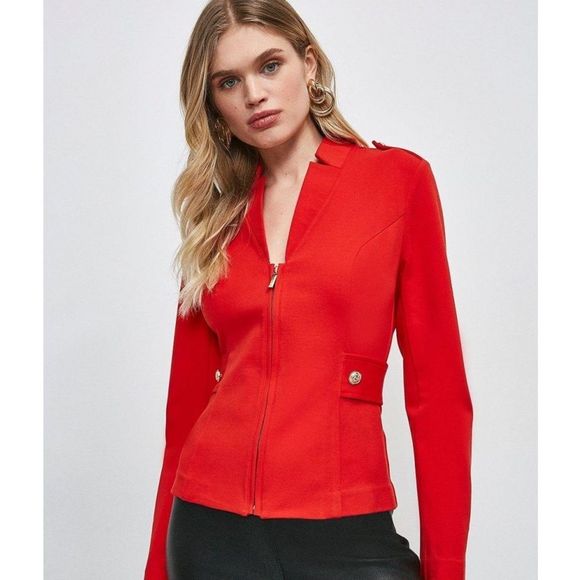 Karen Millen Jackets & Coats Karenmillen Military Style Fitted